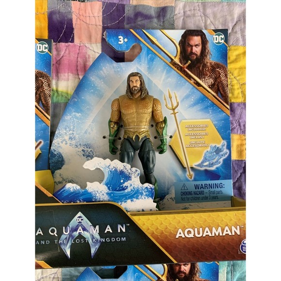 Spin Master (Set of 4) DC Aquaman & The Lost Kingdom Aquaman 4"Stealth-Orm-Manta - Picture 3 of 6